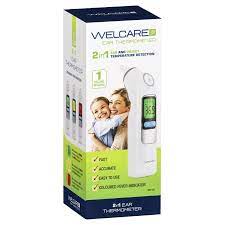 Welcare ear thermometer 2in1